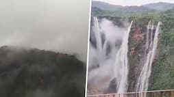 World famous hotspot Jog Falls in Shivamogga attracts tourists during monsoon vkp