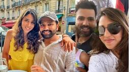 Rohit Sharma Wife Ritika Sajdeh Costly Dress trolls netizens kvn