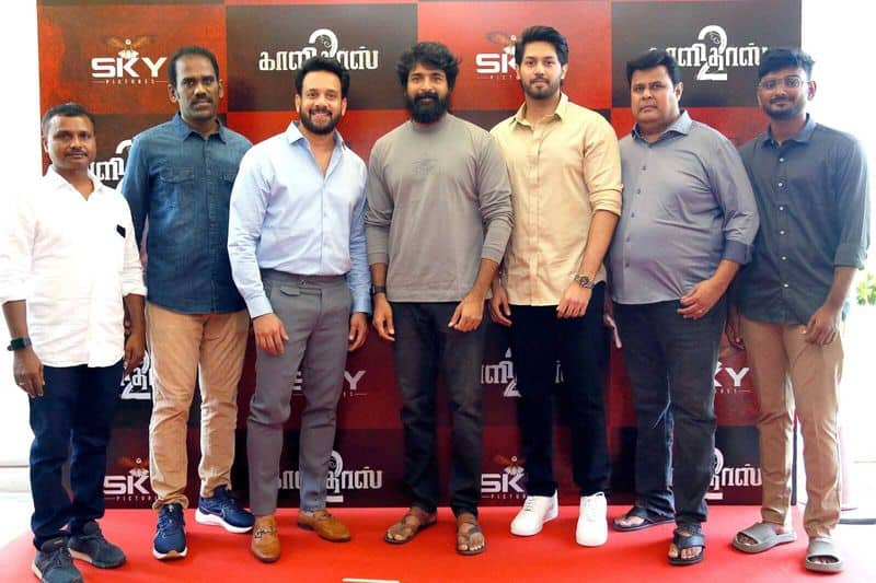 Kaalidas2 kicks off on a high note with a traditional pooja ceremony attended by Actor sivakarthikeyan mma