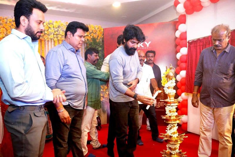 Kaalidas2 kicks off on a high note with a traditional pooja ceremony attended by Actor sivakarthikeyan mma