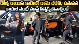 Global Star Ram Charan and Upasana Off To Mumbai Spotted