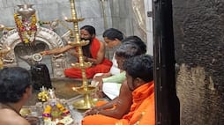 baba ramdev visited to mahakuta at badami in bagalkot grg 