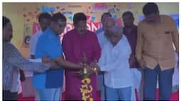 Yelahanka sambhrama inaugurated by MLA S.R. Vishwanath nbn