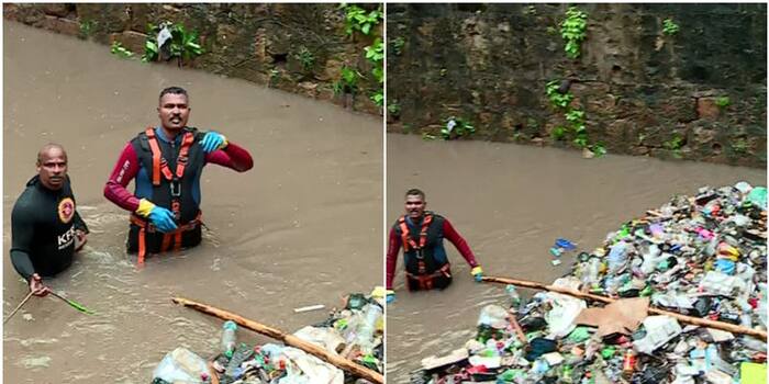 തിരുവനന്തപുരത്ത് തോട് വൃത്തിയാക്കാനിറങ്ങിയ തൊഴിലാളിയെ കാണാതായി; തിരച്ചിൽ തുടരുന്നു