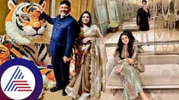 Aishwarya DK Shivakumar Hegde shares photo with sudha murthy husband amarthya hegde ambani wedding pav