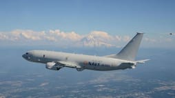 Indian navy p8I plane participating in RIMPAC Exercise in pearl harbor ans  