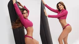 Nikki Tamboli goes BOTTOMLESS as she drops SEXY pictures in pink crop-top and lingerie RKK