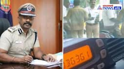 Additional Commissioner Sudhakar issued a walkie talkie warning to traffic policemen who were taking bribes KAK