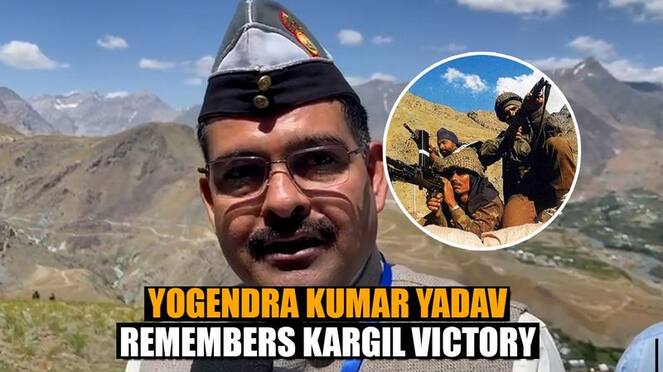 Kargil Vijay Diwas EXCLUSIVE: Yogendra Kumar Yadav remembers Kargil victory 25 years on, hails Army's triumph AJR