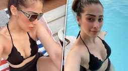 SEXY photos: Raai Laxmi flaunts her curves in black bikini; actress enjoys Dubai skyline from poolside  RBA