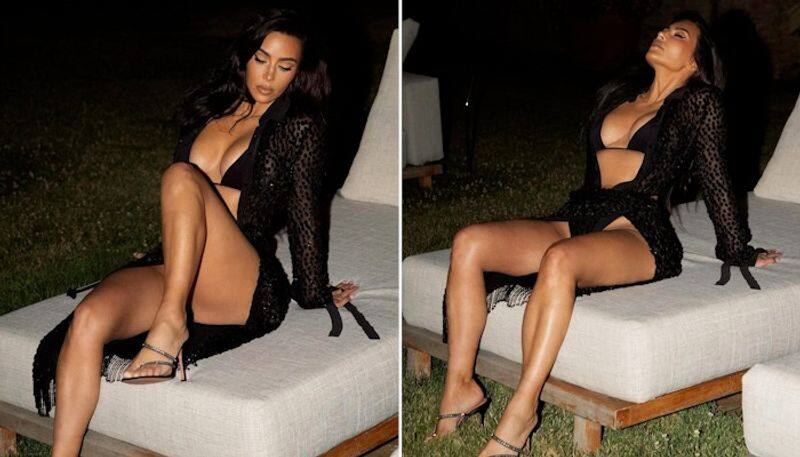 Kim Kardashian shares HOT pictures in black bikini, flaunts her bombshell body RKK