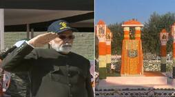 PM Narendra Modi pays tribute to Kargil war heroes gan