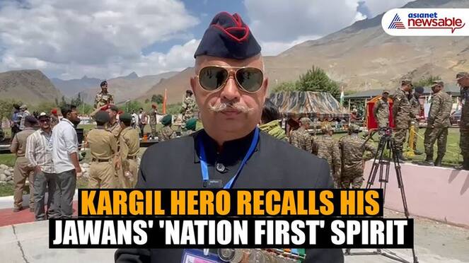 Kargil Vijay Diwas Exclusive 'Only Bharat Mata Ki Jai reverberated in the hills...' Kargil hero recalls his jawans' 'Nation first' spirit anr