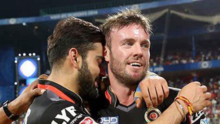 Virat Kohli wishes happy birthday to his RCB team mate AB de Villiers Virat Kohli wishes happy birthday to his RCB team mate AB de Villiers