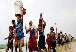 Bangladesh Rohingyas Refugees Island Myanmar Weather Bay of Bengal