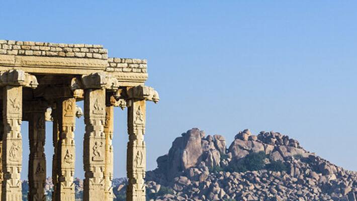 Tourist has liquor inside Hampi temple triggers huge protests Tourist has liquor inside Hampi temple triggers huge protests