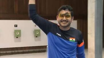Shooter Anish Bhanwala secures Paris 2024 Olympic quota for India kvn Shooter Anish Bhanwala secures Paris 2024 Olympic quota for India kvn