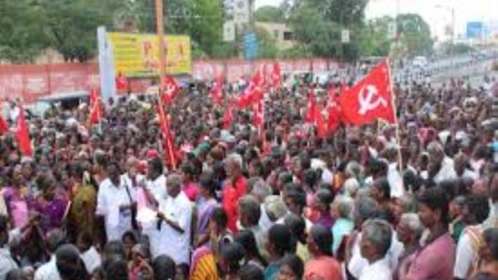 central government should not disrupt 100 day work program - farmers struggle central government should not disrupt 100 day work program - farmers struggle