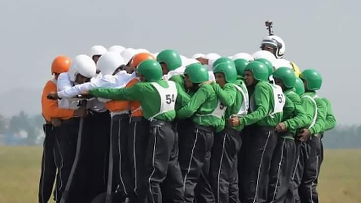 Indian armys daredevils create Guinness World Record Indian armys daredevils create Guinness World Record