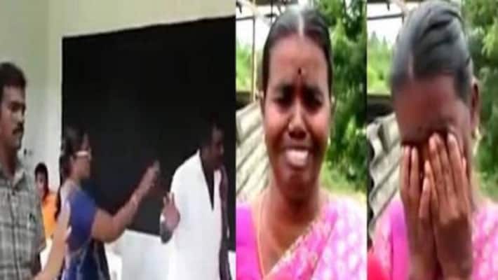 Cast problem near thiruppur condumn dmk and other parties Cast problem near thiruppur condumn dmk and other parties