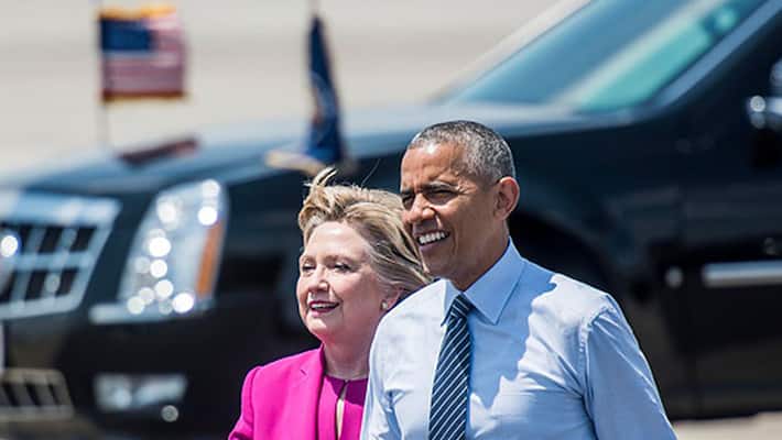 US cannot progress without Hillary Obama US cannot progress without Hillary Obama