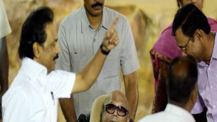 serious condition karunanidhi gopalapuram house serious condition karunanidhi gopalapuram house