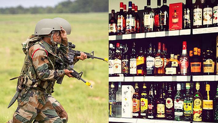 Now only Army can consume liquor in dry Bihar Now only Army can consume liquor in dry Bihar