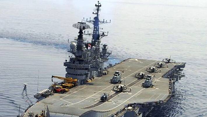 Veterans slam govt move to scrap decommissioned aircraft carrier Viraat Veterans slam govt move to scrap decommissioned aircraft carrier Viraat