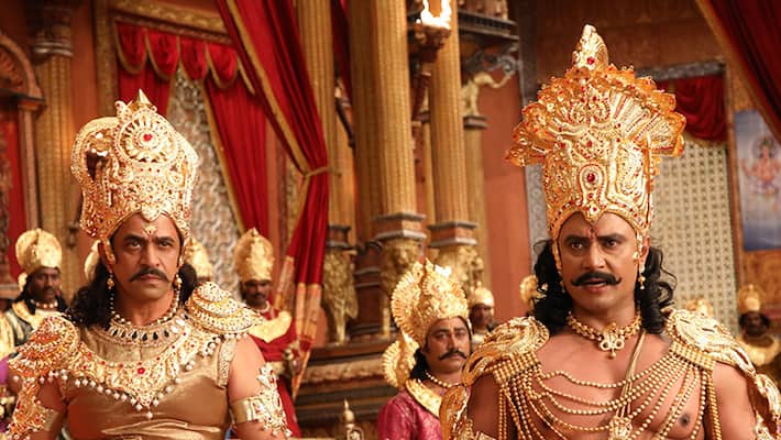 Producer Munirathna address the reasons for delaying Kurukshetra film Producer Munirathna address the reasons for delaying Kurukshetra film