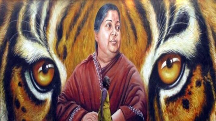 Jayalalithaa in the jungle at midnight Jayalalithaa in the jungle at midnight