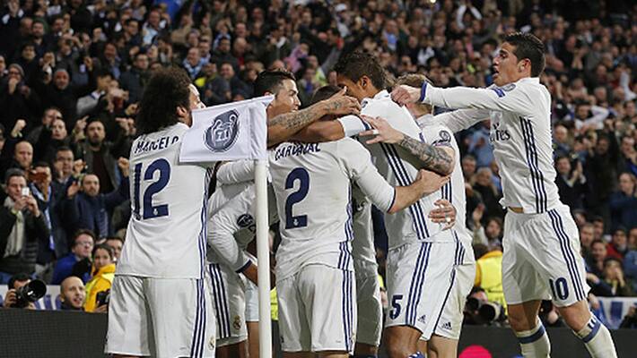 Real Madrid won in La Liga and Barce will meet Sevilla today Real Madrid won in La Liga and Barce will meet Sevilla today