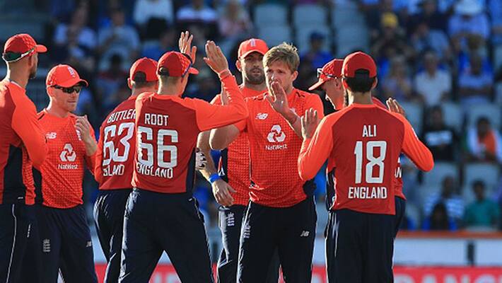 England Cricket Team Celebrate Despite Losing T20 To India England Cricket Team Celebrate Despite Losing T20 To India