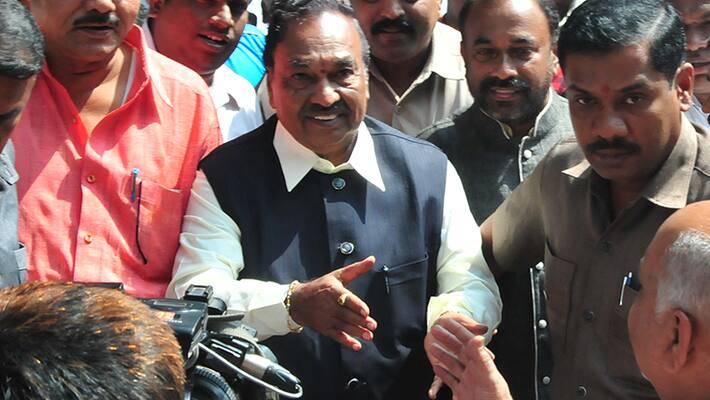BS Yeddyurappa Must Apologize with Santosh Says KS Eshwarappa BS Yeddyurappa Must Apologize with Santosh Says KS Eshwarappa