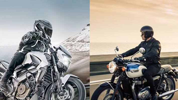 Bajaj Triumph bikes spotted testing Bajaj Triumph bikes spotted testing