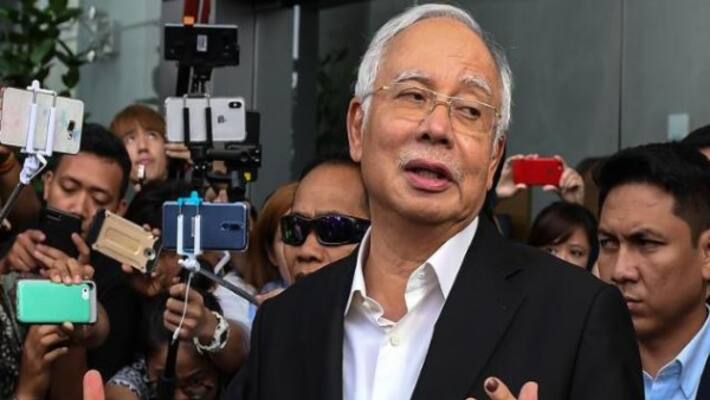 former malaysian prime minister najib razak arrested former malaysian prime minister najib razak arrested
