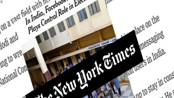 karnataka election results The shock news by the American media New York Times karnataka election results The shock news by the American media New York Times