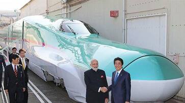 Gujarat farmers Japan government bullet train funds withhold violation