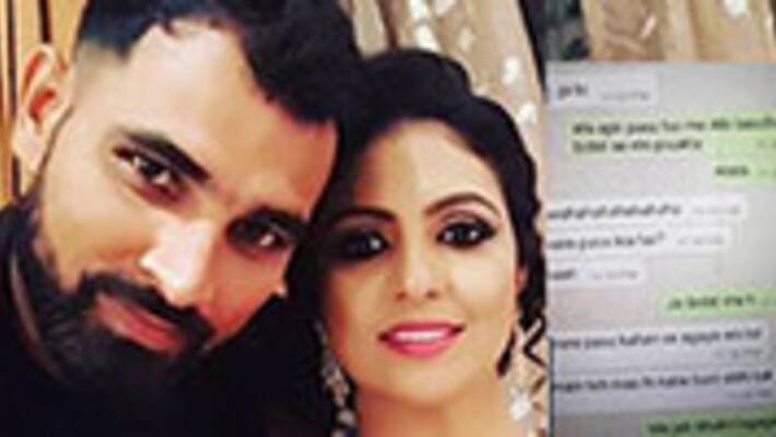 Indian cricketer Mohammed Shami wife accuses him of cheating and domestic violence leaked private messages Indian cricketer Mohammed Shami wife accuses him of cheating and domestic violence leaked private messages