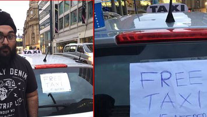 manchester blast indian origin sikh cab driver offering free service to the needy victims manchester blast indian origin sikh cab driver offering free service to the needy victims