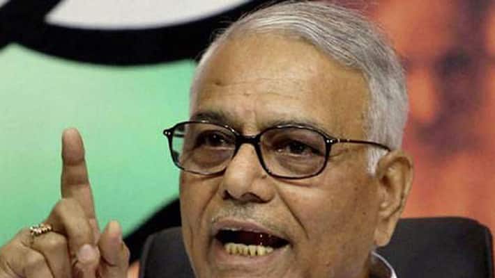 "Duryodhan, Dushashan": Yashwant Sinha's Mahabharata Jibe For BJP Top Rung "Duryodhan, Dushashan": Yashwant Sinha's Mahabharata Jibe For BJP Top Rung