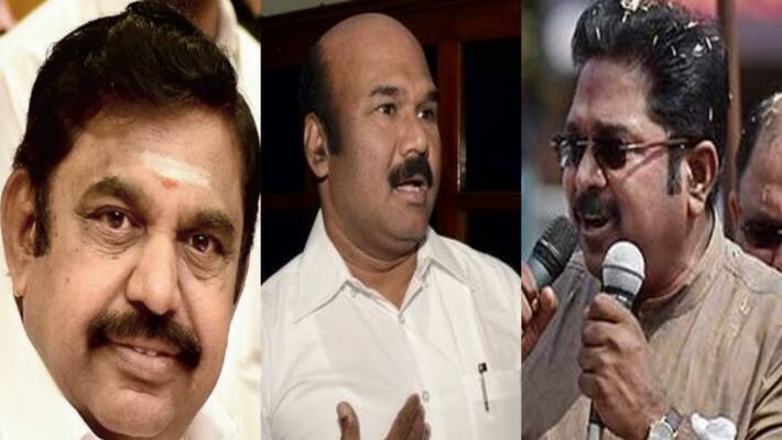Dinakaran teasing minister Jayakumar Edappadi palnisami Dinakaran teasing minister Jayakumar Edappadi palnisami