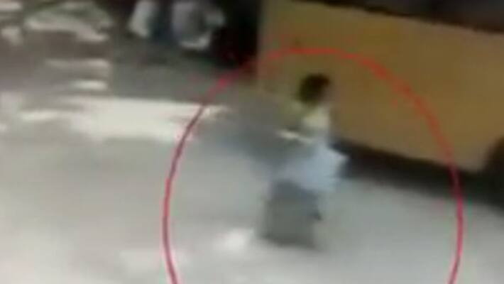 police search women who stolen ear studs from a student at school police search women who stolen ear studs from a student at school