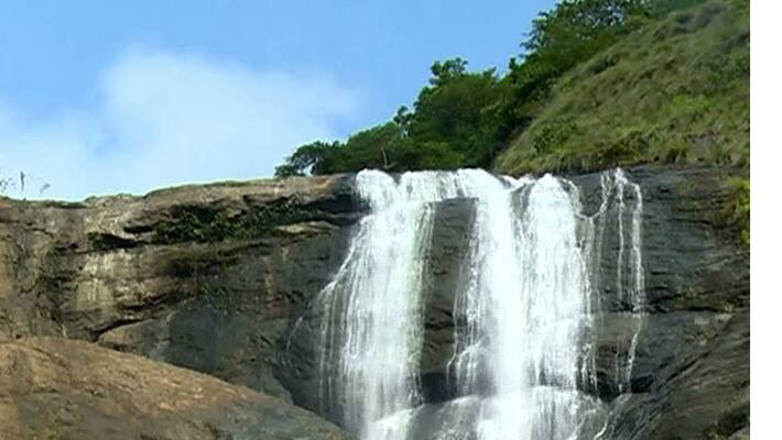 woman Trapped in waterfall While Taking Selfie woman Trapped in waterfall While Taking Selfie