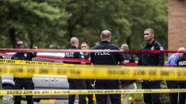 Ohio bank shooting Indian man dead gunman police New York Cincinnati