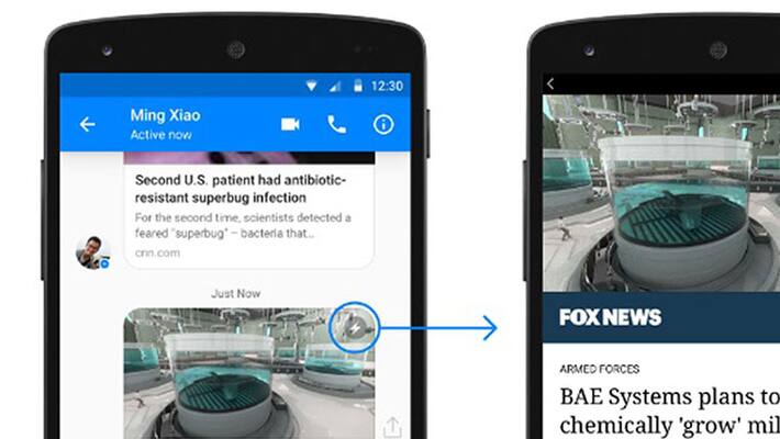 Facebook Messenger will now support Instant Articles Facebook Messenger will now support Instant Articles
