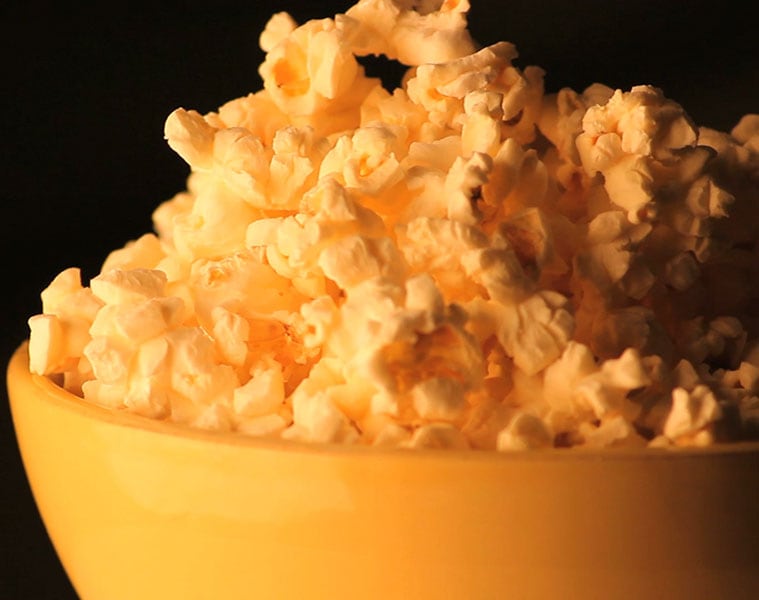 Popcorn which makes you enjoy movies is good for health too