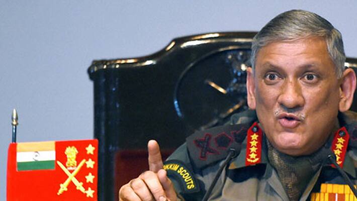 Indian Army chief Bipin Rawat defends use of human shield in Kashmir Indian Army chief Bipin Rawat defends use of human shield in Kashmir