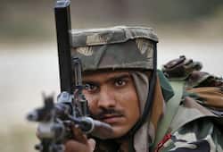 Army hunts down terrorists Kashmir, untrained local Indian troops