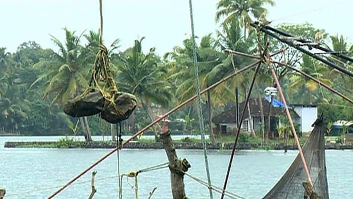 backwaters encroachment kaithapuzha kayal backwaters encroachment kaithapuzha kayal