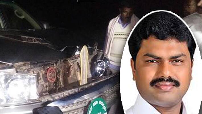 Former CM BS Yeddyurappas son mows down man kills him Former CM BS Yeddyurappas son mows down man kills him